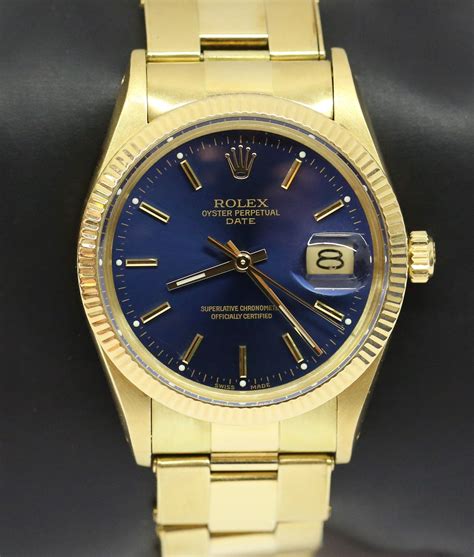 rolex 14k yellow gold wristwatch|rolex oyster gold price.